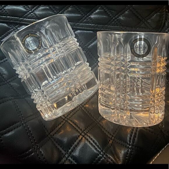 Fitz and Floyd Portland Old Fashion Glasses Set of 2 - Picture 2 of 11
